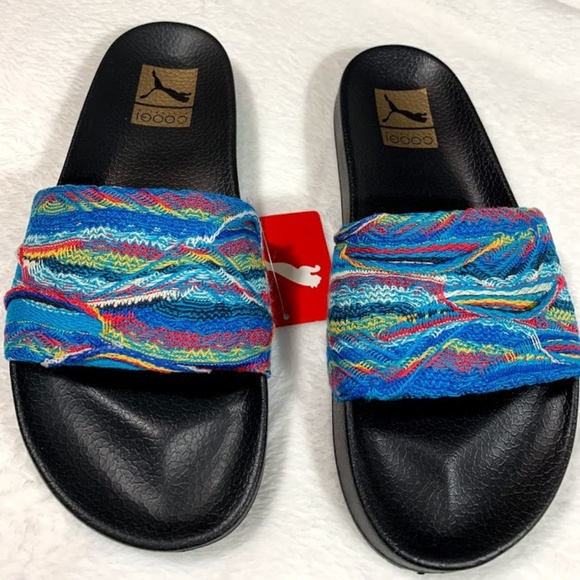 puma x coogi slides